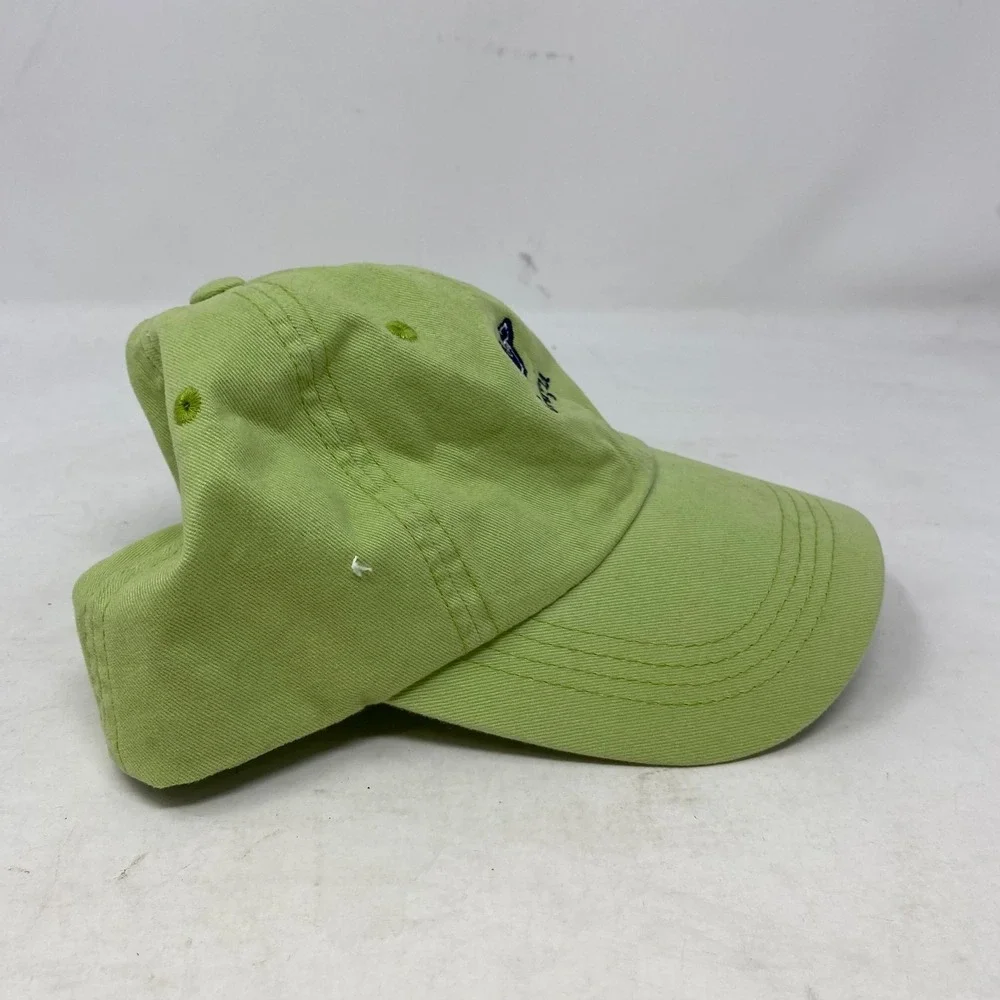 Vineyard Vines Adult‎ Unisex Georgia Whale Logo Baseball Hat Strapback Green